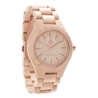 woodwatch watches watch femme rose gold brown