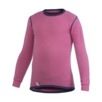 Woolpower Kids Crewneck 200 sea star rose