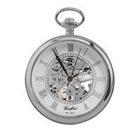 woodford chrome skeletal pocket watch 1084