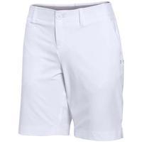 Womens Under Armour Links Shorts - White UK 14 Large