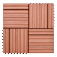 WPC Tiles 30x30cm 11pcs 1m2 Brown