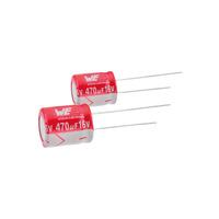 Würth PTHT 470µF 20% 6.3VDC Radial Alum. Polymer Capacitor 8x8