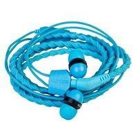 WRAPS CLASSIC WRISTBAND HEADPHONES WITH MICROPHONE in Lagoon Blue