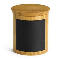 write on round bamboo riser amp storage container 125cm