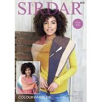 Wraps in Sirdar Colourwheel (8033)