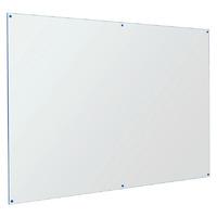 write on coloured edged whiteboard blue 600mm x 900mm