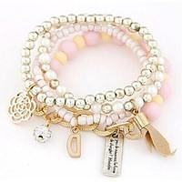 wrap bracelets 1pc bracelet fashionable round 514 alloy jewellery