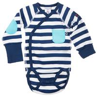 Wrap-around Bodysuit - Blue quality kids boys girls