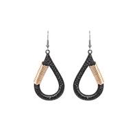 Wrap Tear Drop Statement Earrings