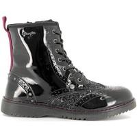 Wrangler WG16212K Ankle boots Kid Black boys\'s Children\'s Mid Boots in black