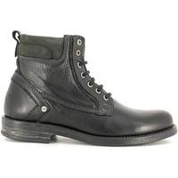 wrangler wm162020 ankle boots man mens mid boots in black