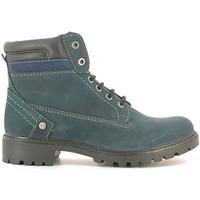 wrangler wl162500 ankle boots women womens mid boots in blue