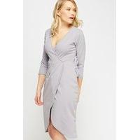 Wrap Bow Side Dress