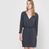 wrapover dress