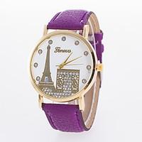 Wristwatch for Women\'s Goden the Eiffel Tour Quartz Watch Cool Watches Unique Watches