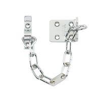 ws6 security door chain satin chrome finish