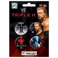 Wwe Triple H Badge Pack