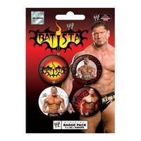 Wwe Batista Badge Pack