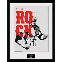 Wwe The Rock Poster