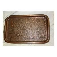 WWI Copper Tray With Military En...