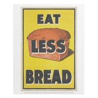 WW1 Eat Less Bread Print