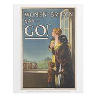 WW1 Women Print