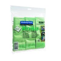 Wypall Green Microfibre Cloths - 6 Pack
