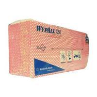 Wypall X50 Cleaning Cloths Red Pack of 50 7444