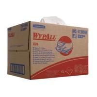 wypall x70 wipers box 1 ply white pack of 150 8383