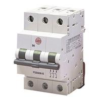 Wylex nh mcb 6A Triple Pole MCB C Type 10kA - E06059