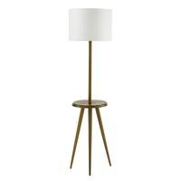 WYC4943 Wycombe Floor Lamp In Walnut Ash Finish, Base Only