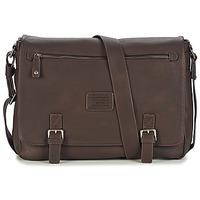 wylson alex 6 mens messenger bag in brown