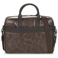 wylson hornet 9 mens briefcase in brown