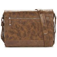 wylson hornet 6 mens messenger bag in brown