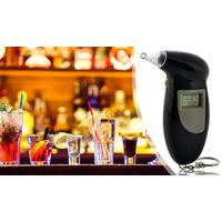 x 1 portable digital alcohol level breathalyzer