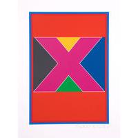 X - The Dazzle Alphabet By Peter Blake