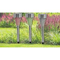 X 6 Garden Crackle Solar Lights