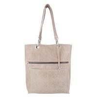 X Works-Handbags - Amber Large Bag - Beige