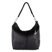 x works handbags roos medium bag black