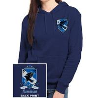 X-large Blue Girls Harry Potter Ravenclaw Hoodie