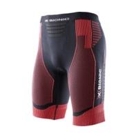 x bionic effektor running power pants blackred