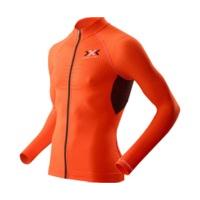 X-Bionic X-Bionic The Trick Biking Shirt Long Sleeves Full Zip Men orange sunshine/black