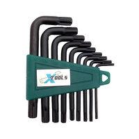 X-Tools Torx Star Key x 9 Set