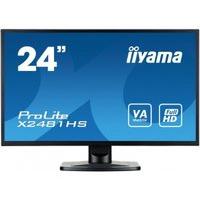 X2481HS-B1/23, 6 LED1080p DVI HDMI black