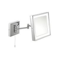 x3 Magnification Wall Mounted \'Retro\' Illuminated LED Mirror