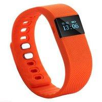 x64 oled bluetooth 40 activity tracker smart bracelet wristband orange