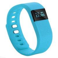 X64 OLED Bluetooth 4.0 Activity Tracker Smart Bracelet Wristband - Blue