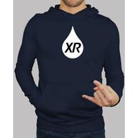 xabi guy logo hooded rain
