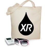 xabi rain bag logo