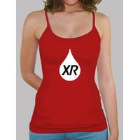 xabi rain girl shirt straps logo